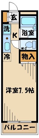 ドミトリー浅川の物件間取画像